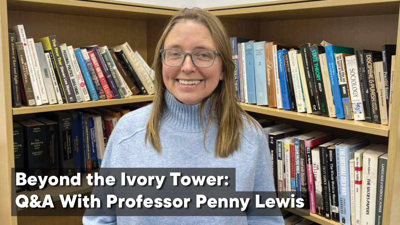 Professor Penny Lewis portrait
